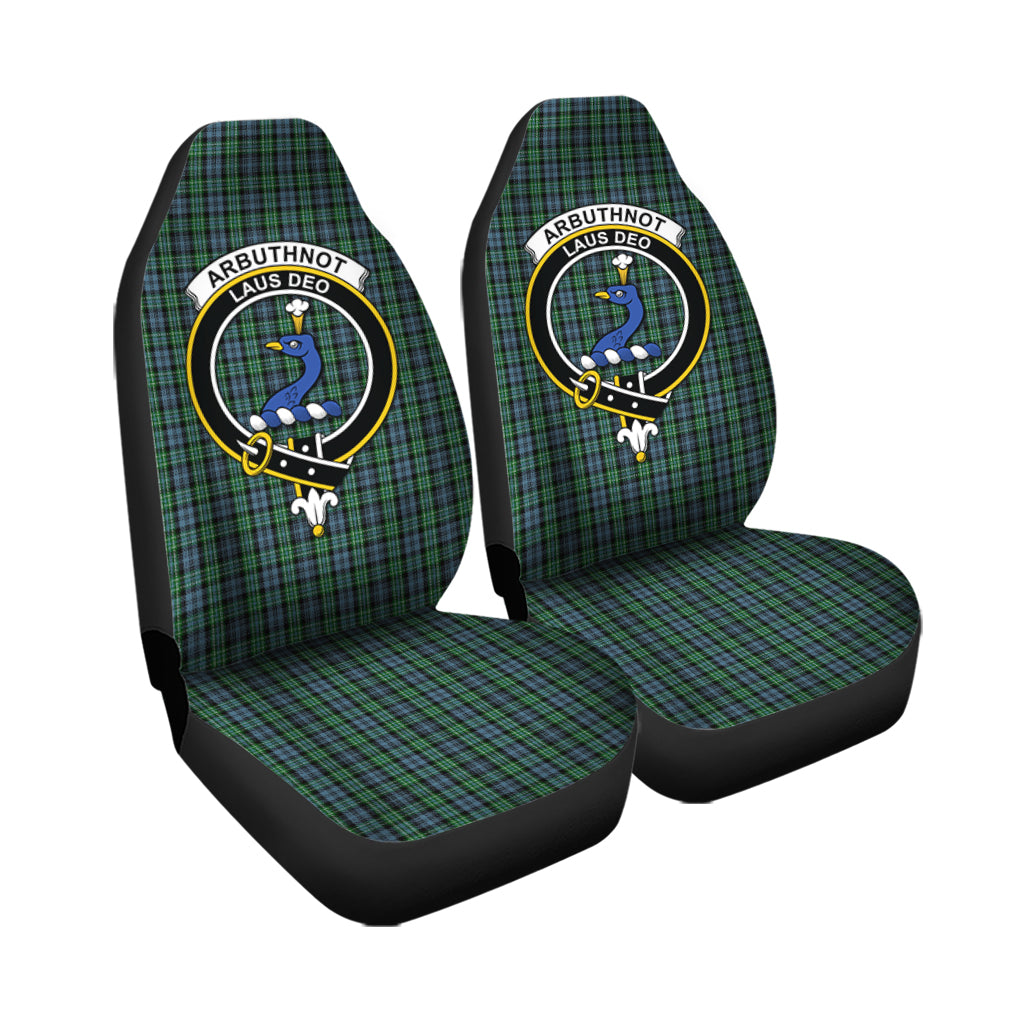 Arbuthnot Tartan Car Seat Cover with Family Crest - Tartan Vibes Clothing