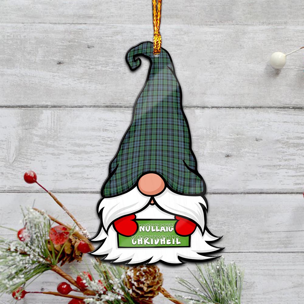 Arbuthnot Gnome Christmas Ornament with His Tartan Christmas Hat - Tartan Vibes Clothing