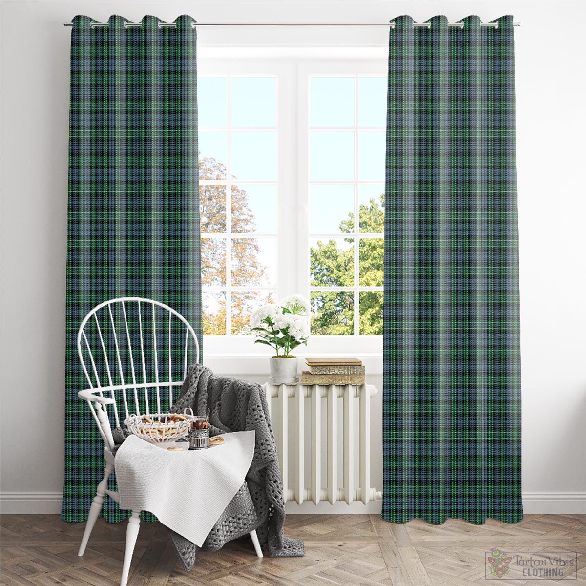 Arbuthnot Tartan Window Curtain - Tartan Vibes Clothing
