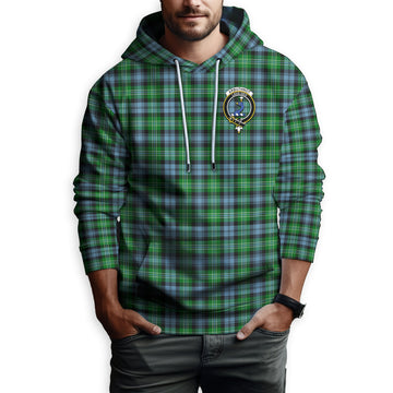 Arbuthnot Ancient Tartan Hoodie with Family Crest