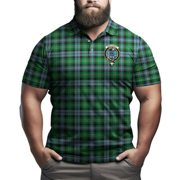 Arbuthnot Ancient Tartan Men's Polo Shirt with Family Crest
