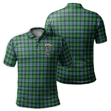 Arbuthnot Ancient Tartan Men's Polo Shirt with Family Crest