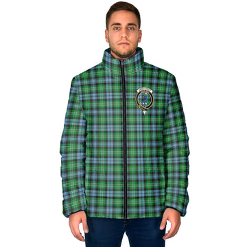 Arbuthnot Ancient Tartan Padded Jacket with Family Crest