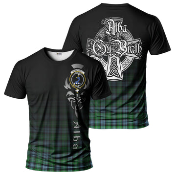 Arbuthnot Ancient Tartan T-Shirt Featuring Alba Gu Brath Family Crest Celtic Inspired