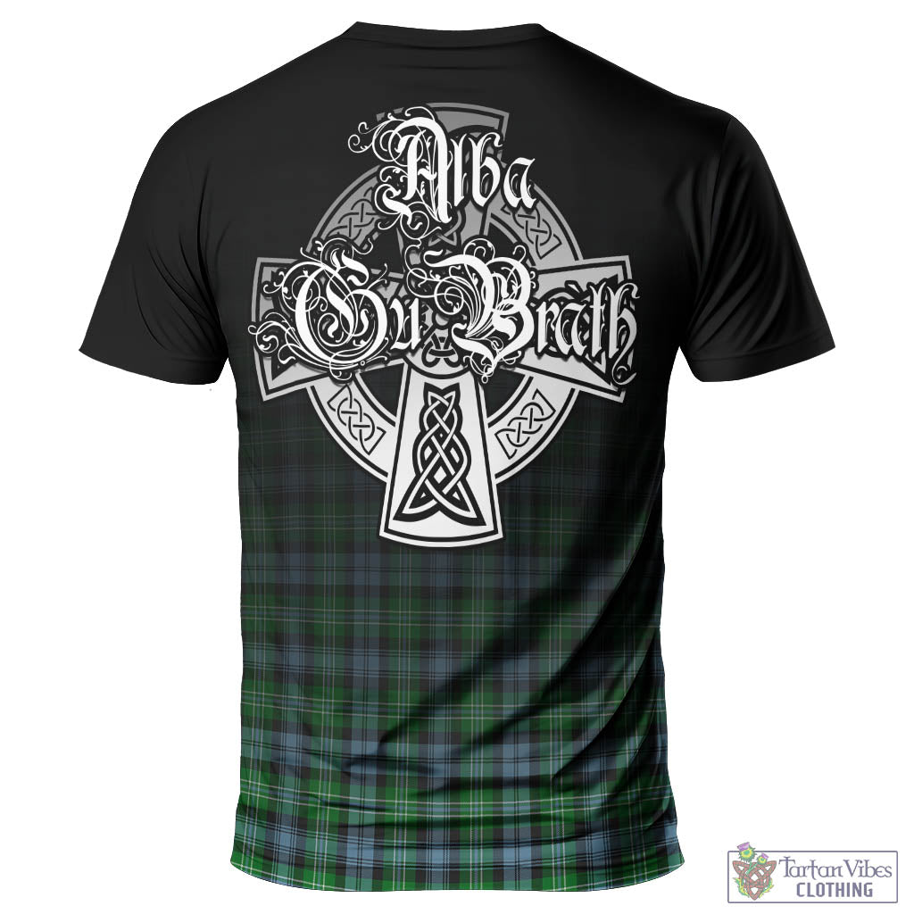 Tartan Vibes Clothing Arbuthnot Ancient Tartan T-Shirt Featuring Alba Gu Brath Family Crest Celtic Inspired