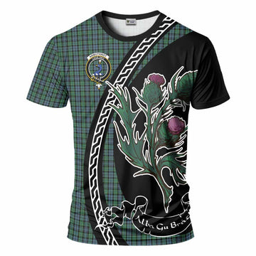 Arbuthnot Family Crest Tartan T-Shirt Alba Thistle Inspired - Tartan Vibes Clothing