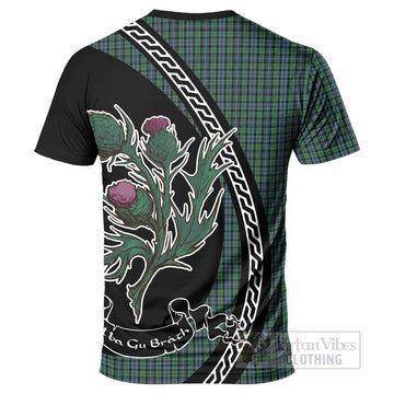 Arbuthnot Family Crest Tartan T-Shirt Alba Thistle Inspired - Tartan Vibes Clothing