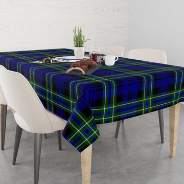 Arbuthnot Modern Tatan Tablecloth with Family Crest