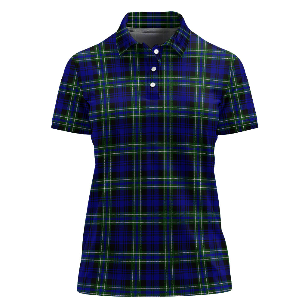 Arbuthnot Modern Tartan Polo Shirt For Women - Tartanvibesclothing