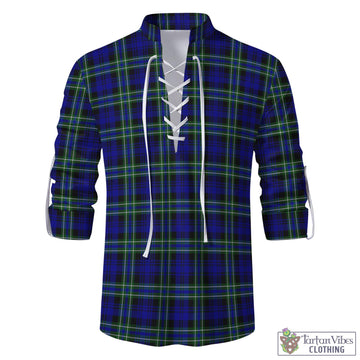 Arbuthnot Modern Tartan Men's Scottish Traditional Jacobite Ghillie Kilt Shirt