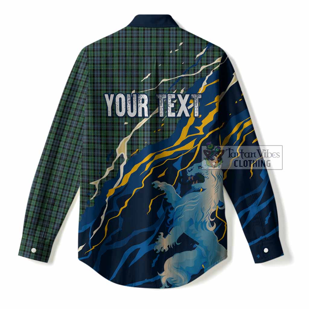 Arbuthnot Scotland Tartan Women Casual Shirt WC2026 Football - We'll Be Coming