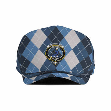 Arbuthnot Scottish Family Crest Flat Cap, Jeff Cap Scotland National Argyle Classic Style