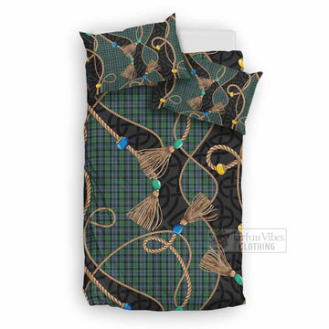 Arbuthnot Scottish Tartan Twisted Ropes Stylized Bedding Set UK Bedding Set UK Double 79*79 inch - Tartan Vibes Clothing