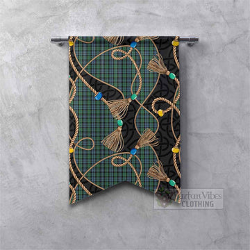 Arbuthnot Scottish Tartan Twisted Ropes Stylized Gonfalon Fishtail - Tartan Vibes Clothing