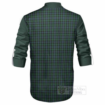 Arbuthnot Tartan Accent Ghillie Shirt with Family Crest