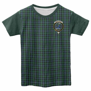 Arbuthnot Tartan Accent Kid T-shirt with Family Crest