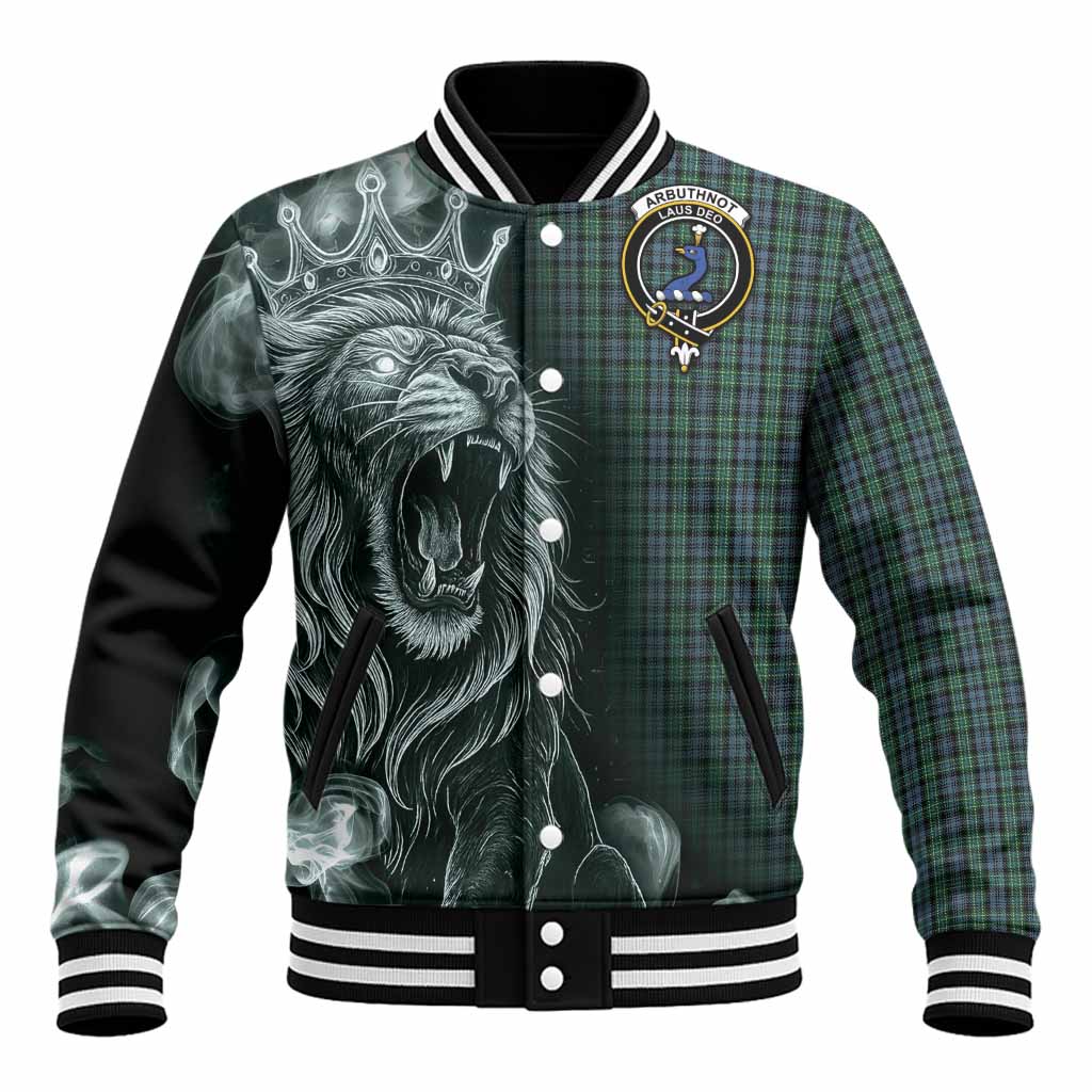 Arbuthnot Tartan Baseball Jacket Roaring Lion Heritage
