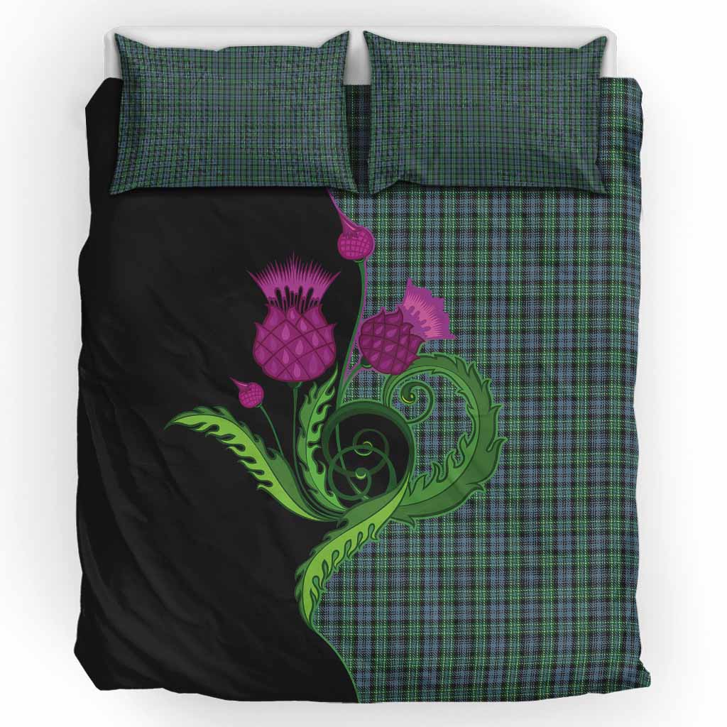 Arbuthnot Tartan Bedding Set Traditional Scottish Thistle UK Bedding Set UK King 91*87 inch - Tartan Vibes Clothing