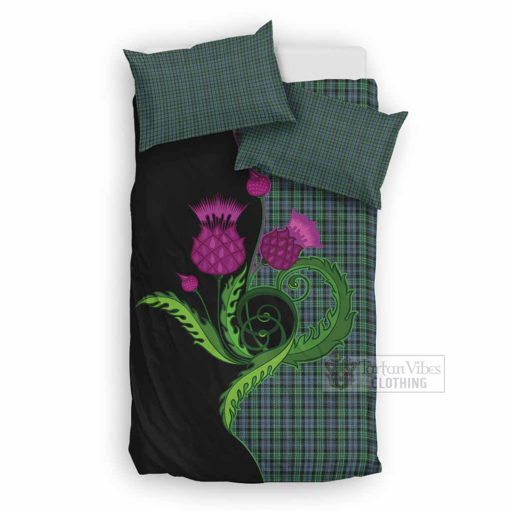 Arbuthnot Tartan Bedding Set Traditional Scottish Thistle UK Bedding Set UK Double 79*79 inch - Tartan Vibes Clothing