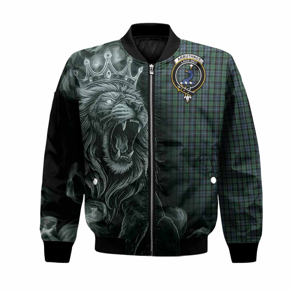Arbuthnot Tartan Bomber Jacket Roaring Lion Heritage
