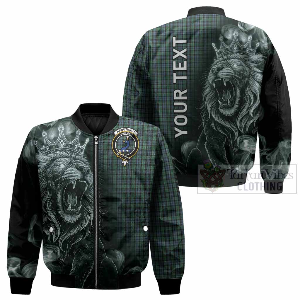 Arbuthnot Tartan Bomber Jacket Roaring Lion Heritage