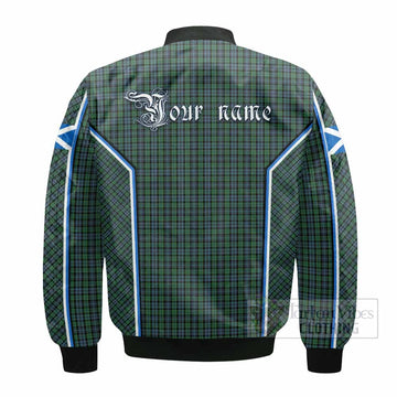 Arbuthnot Tartan Crest Bomber Jacket Scotland Coat of Arm Flag Style - Tartan Vibes Clothing