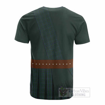 Arbuthnot Tartan Crest Cotton T-shirt Kilt Costume Style