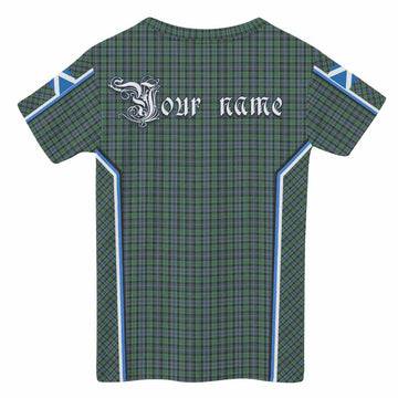 Arbuthnot Tartan Crest Kid T-shirt Scotland Coat of Arm Flag Style - Tartan Vibes Clothing