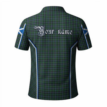 Arbuthnot Tartan Crest Polo Shirt Scotland Coat of Arm Flag Style - Tartan Vibes Clothing