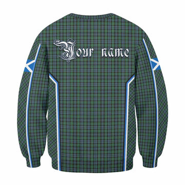 Arbuthnot Tartan Crest Sweatshirt Scotland Coat of Arm Flag Style - Tartan Vibes Clothing