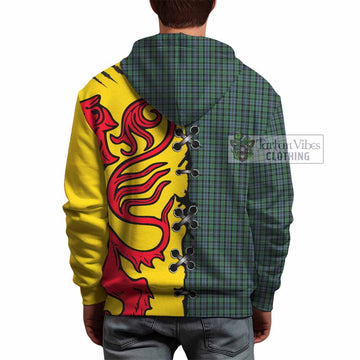 Arbuthnot Tartan Family Crest Hoodie Lion Rampant Honor - Tartan Vibes Clothing