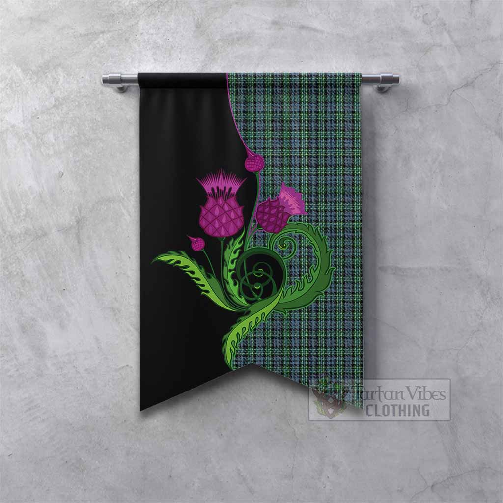Arbuthnot Tartan Gonfalon Traditional Scottish Thistle Fishtail - Tartan Vibes Clothing