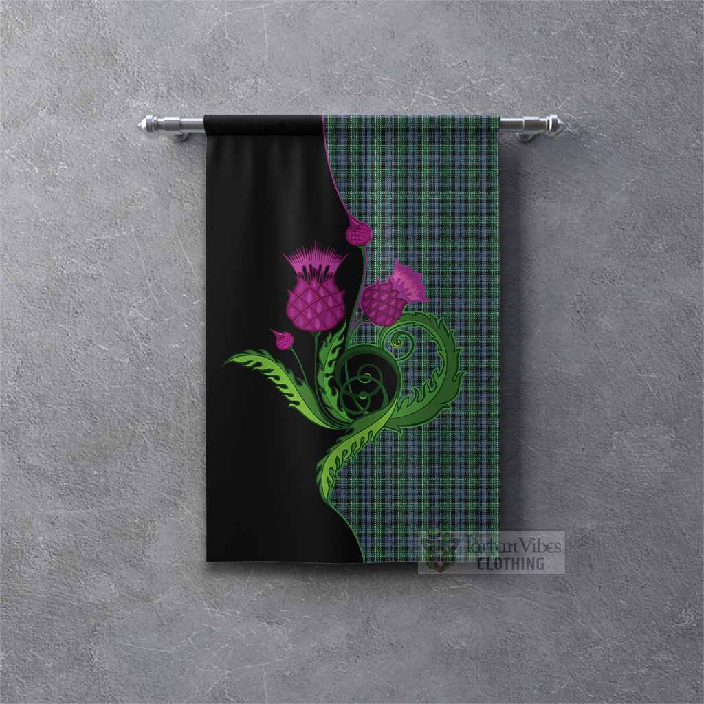 Arbuthnot Tartan Gonfalon Traditional Scottish Thistle Rectangle - Tartan Vibes Clothing