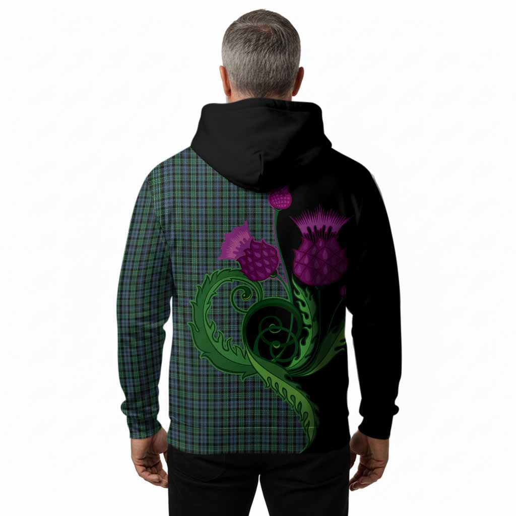 Arbuthnot Tartan Hoodie Traditional Scottish Thistle