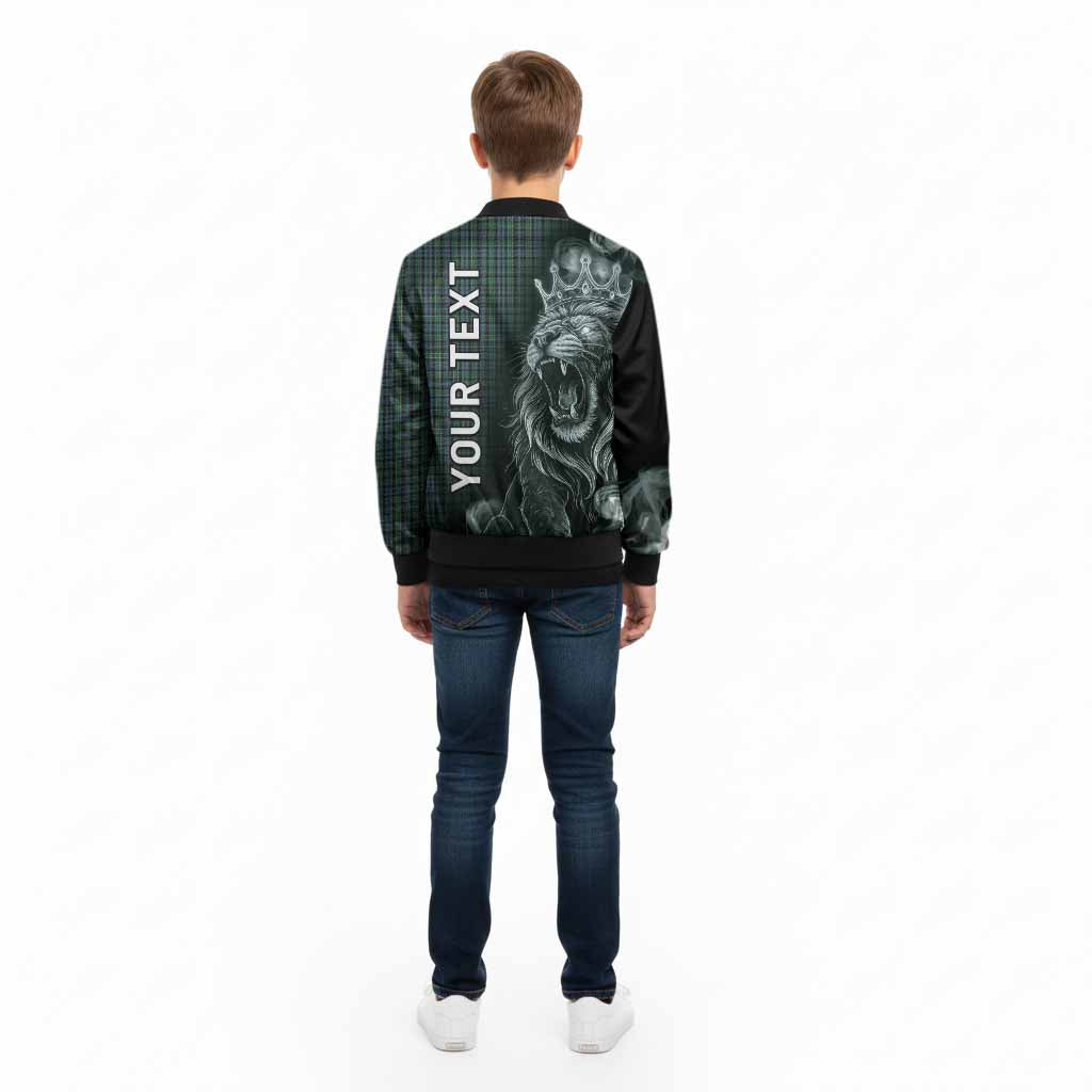 Arbuthnot Tartan Kid Bomber Jacket Roaring Lion Heritage