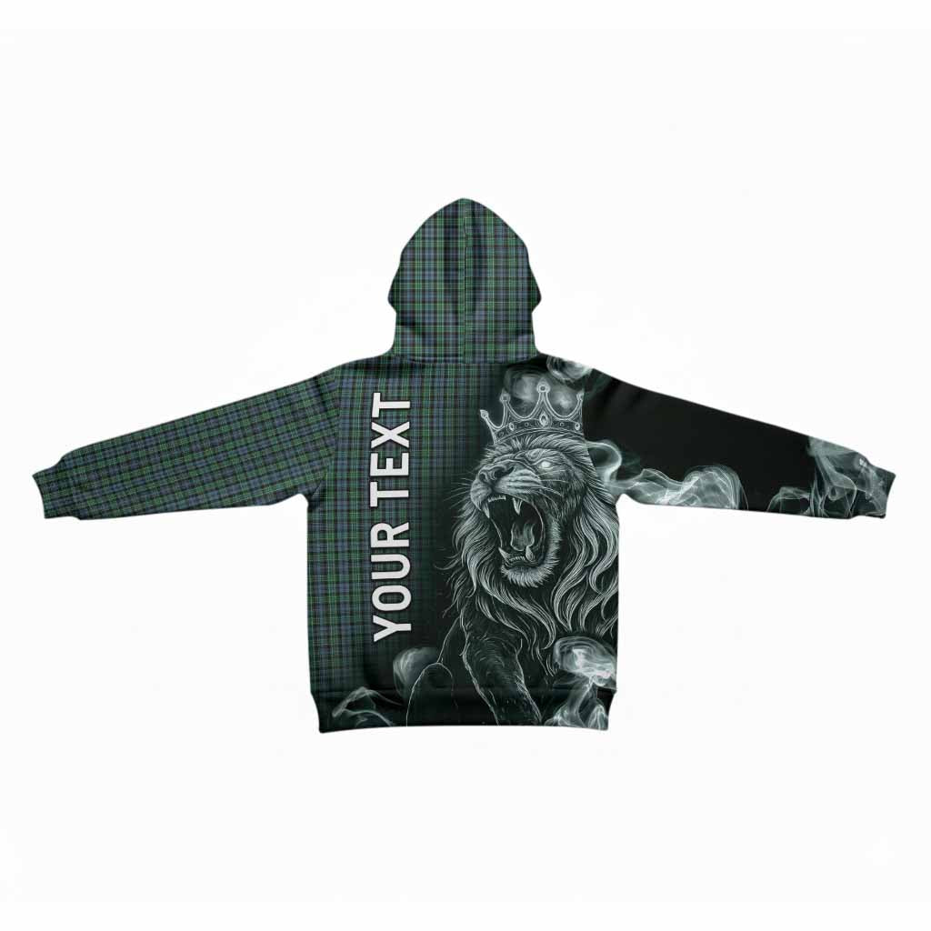 Arbuthnot Tartan Kid Hoodie Roaring Lion Heritage