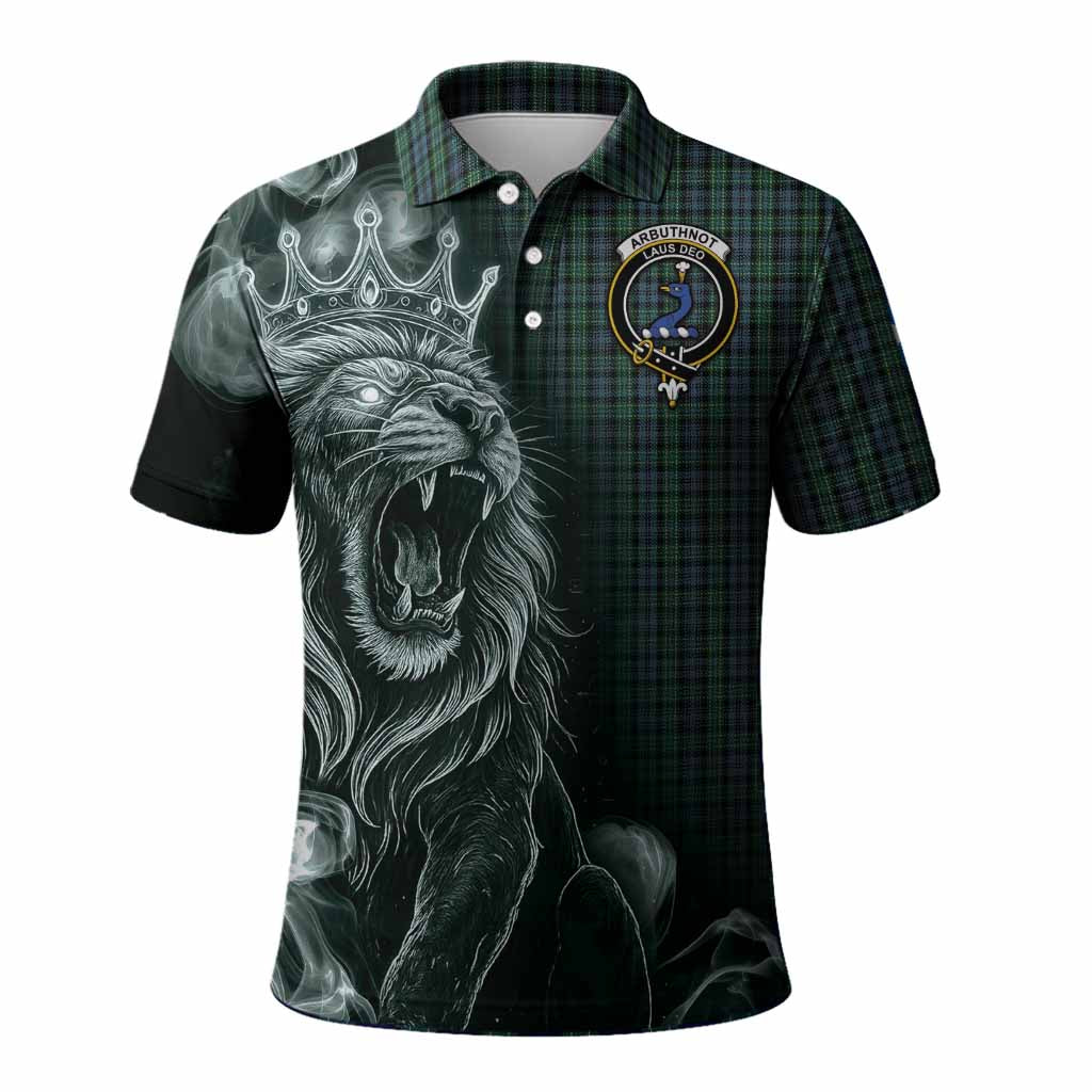 Arbuthnot Tartan Polo Shirt Roaring Lion Heritage
