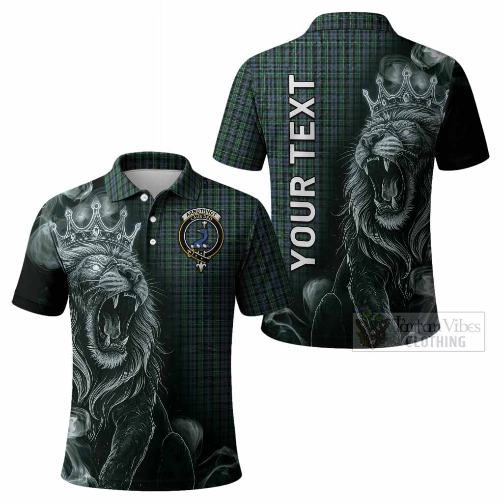 Arbuthnot Tartan Polo Shirt Roaring Lion Heritage
