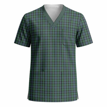Arbuthnot Tartan Scrub Top - Tartan Vibes Clothing