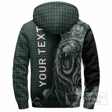 Arbuthnot Tartan Sherpa Hoodie Roaring Lion Heritage