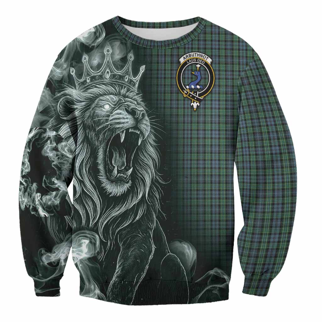 Arbuthnot Tartan Sweatshirt Roaring Lion Heritage