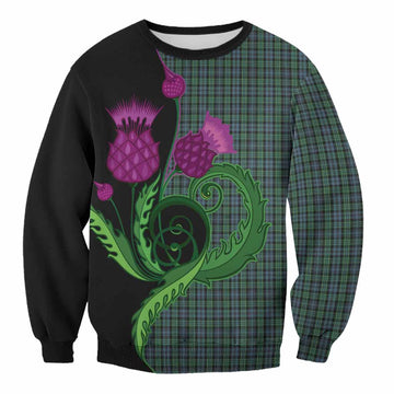 Arbuthnot Tartan Sweatshirt Traditional Scottish Thistle