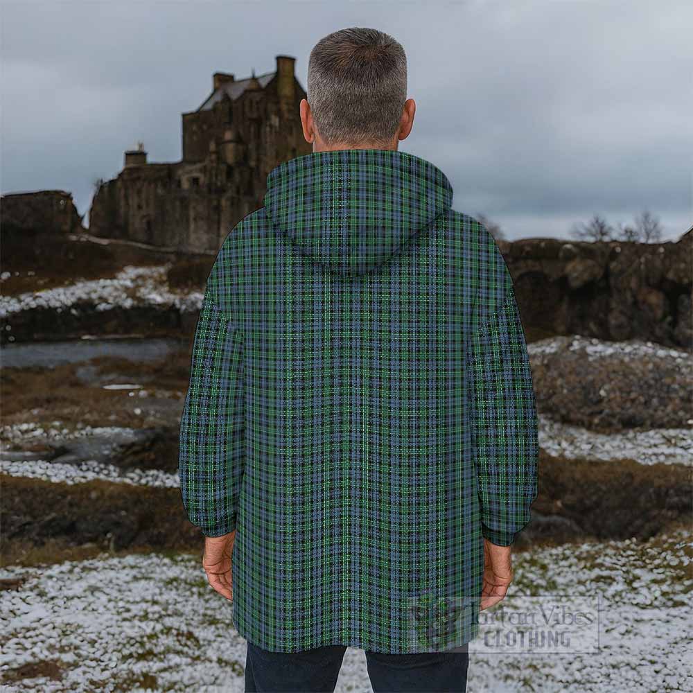 Arbuthnot Tartan Wearable Blanket with Family Crest - Tartan Vibes Clothing