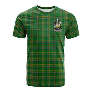Ardagh Irish Clan Tartan Cotton T-shirt with Coat of Arms Kid's Shirt - Tartan Vibes Clothing