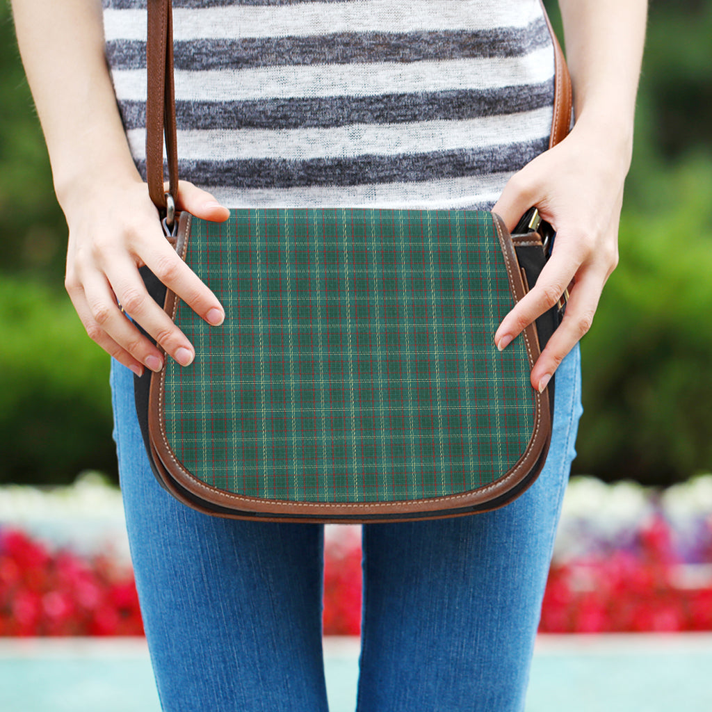 Armagh County Ireland Tartan Saddle Bag - Tartan Vibes Clothing