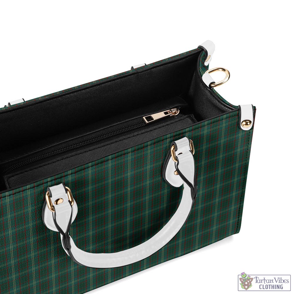 Tartan Vibes Clothing Armagh County Ireland Tartan Luxury Leather Handbags