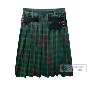 Armagh County Ireland Tartan Men's Pleated Skirt - Fashion Casual Retro Scottish Kilt Style