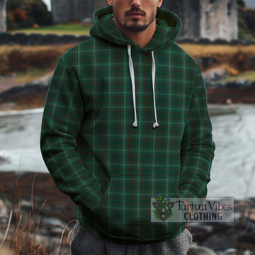 Armagh County Ireland Tartan Cotton Hoodie Pullover Hoodie XS - Tartan Vibes Clothing
