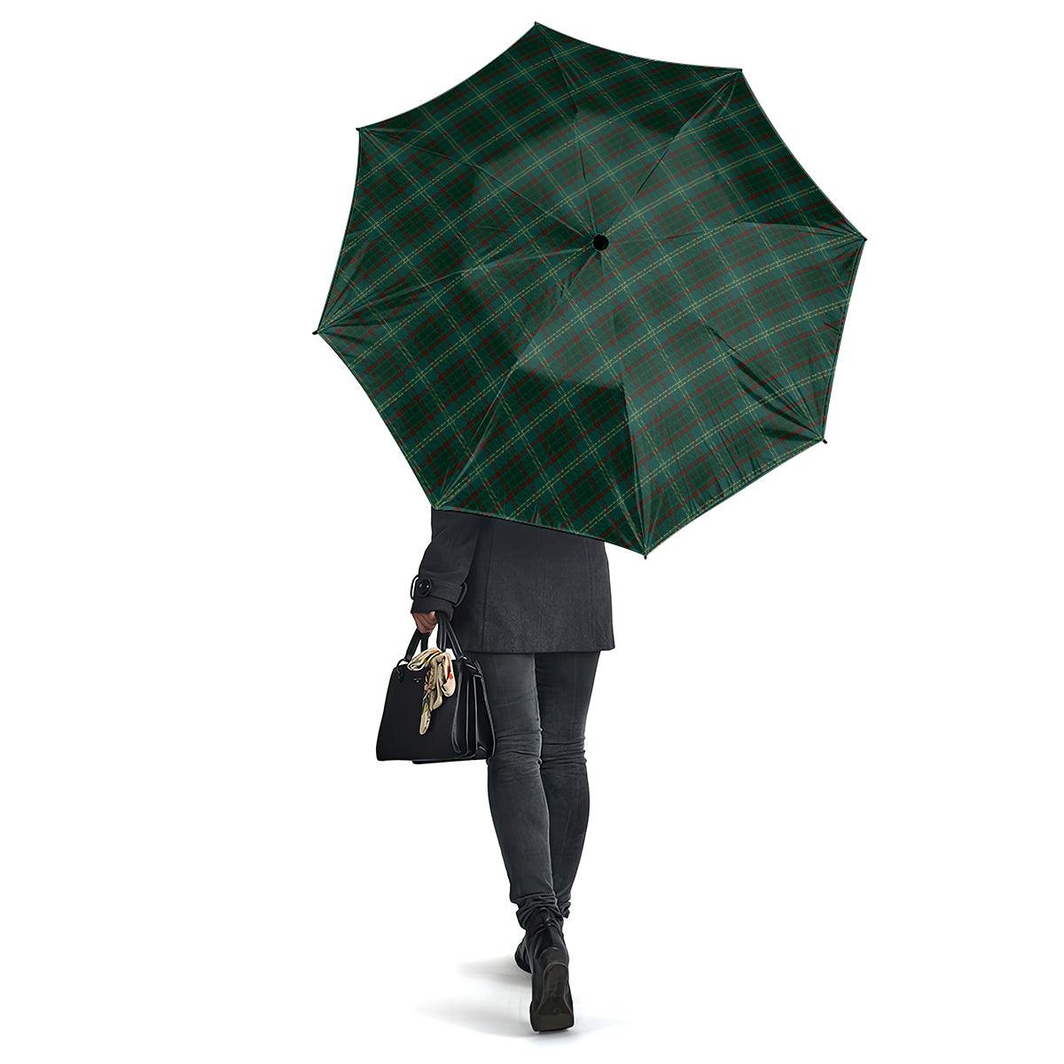 Armagh County Ireland Tartan Umbrella One Size - Tartanvibesclothing