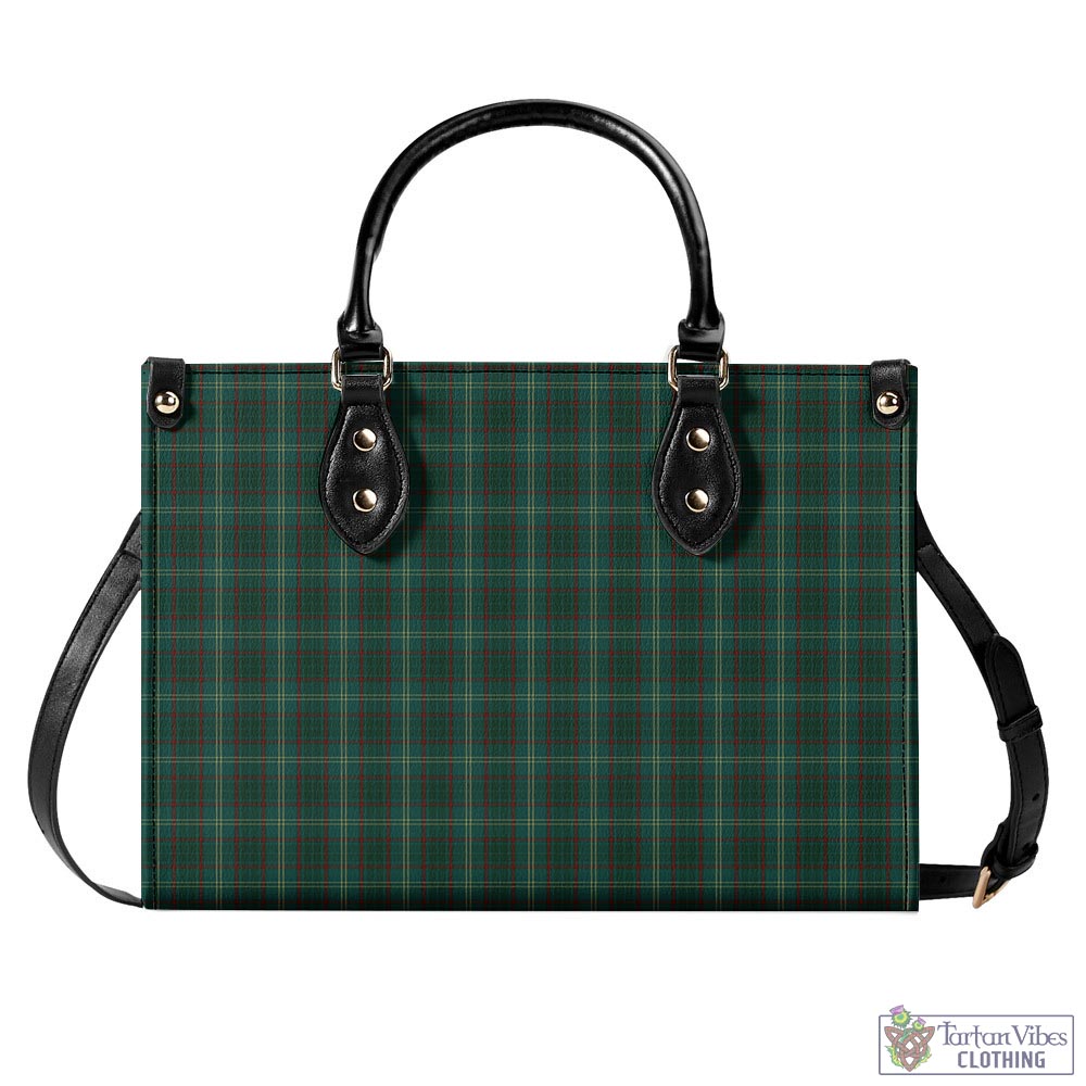 Tartan Vibes Clothing Armagh County Ireland Tartan Luxury Leather Handbags